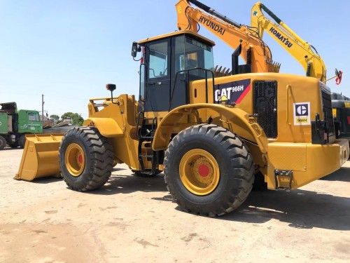 Hot Selling Second-hand Japanese Caterpillar 966H Wheel Loader 6 Ton Provided Yellow CAT Engine Front Loader Japan Orig